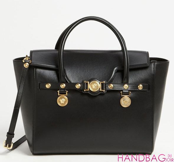 Versace 'Classic' Leather Satchel