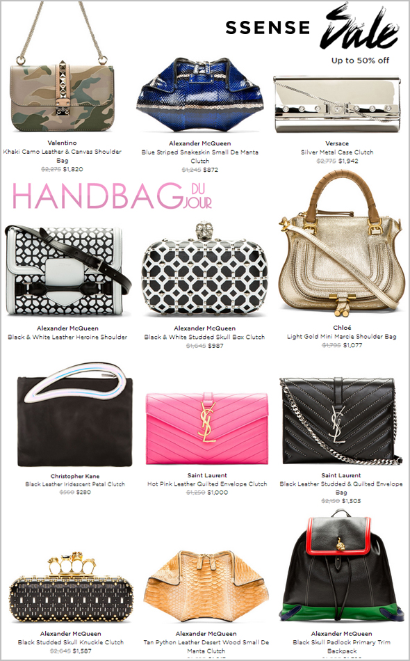 mcqueen handbags sale